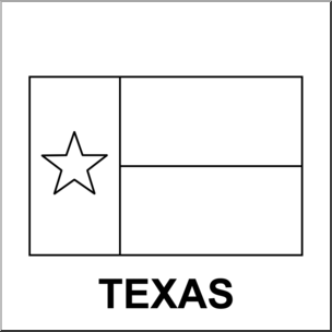 304x304 Clip Art Flags Texas Bampw I Abcteach