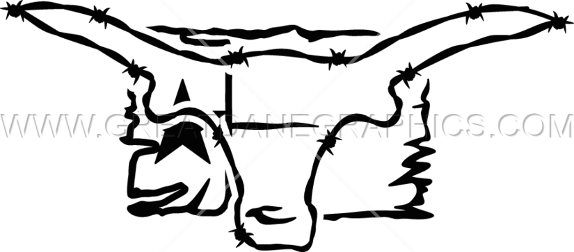 825x363 Texas Flag Amp Barbwire Skull Production Ready Artwork For T Shirt