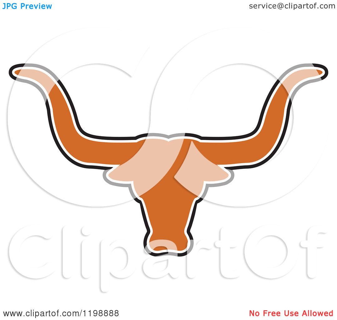 Texas Longhorn Clipart | Free download on ClipArtMag