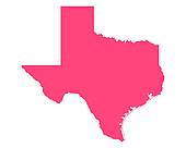 170x136 Clip Art Of Texas State Road Map K3031348