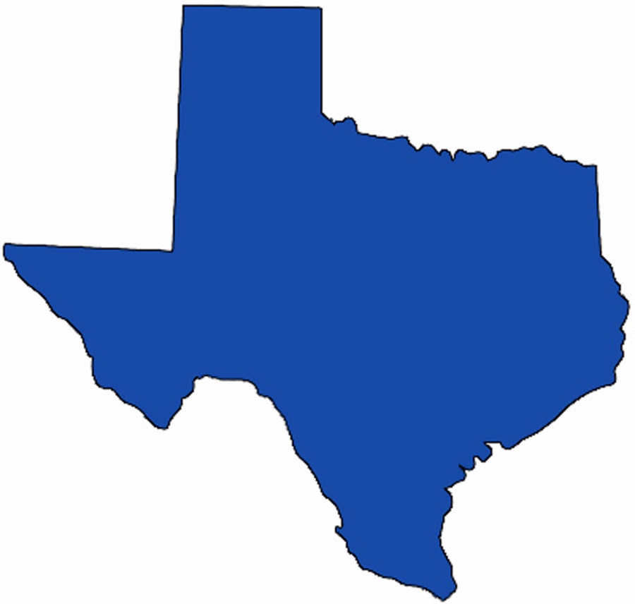 900x856 Texas State Map Clipart
