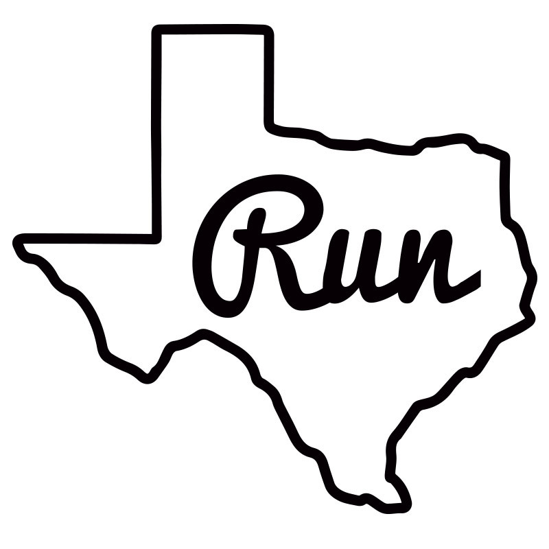 800x800 Run Texas Outline Design Only Ultramaxtees
