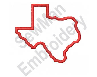 340x270 Texas State Outline Etsy