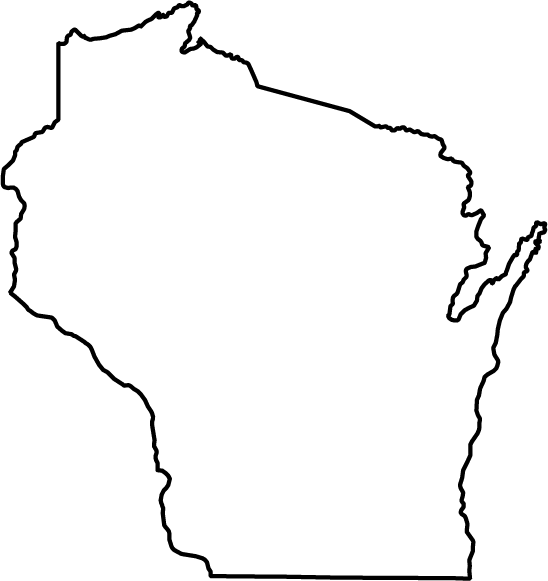 548x581 Free Clipart Of State Outline