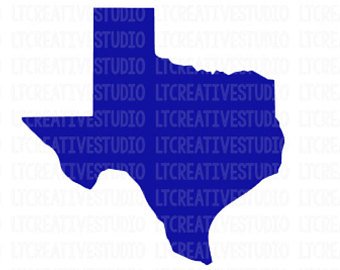 340x270 Texas Silhouette Etsy