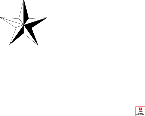 600x482 Texas Star Clip Art