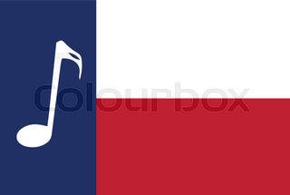 320x215 The Text For The State Of Texas With The Texas Star Stock Vector