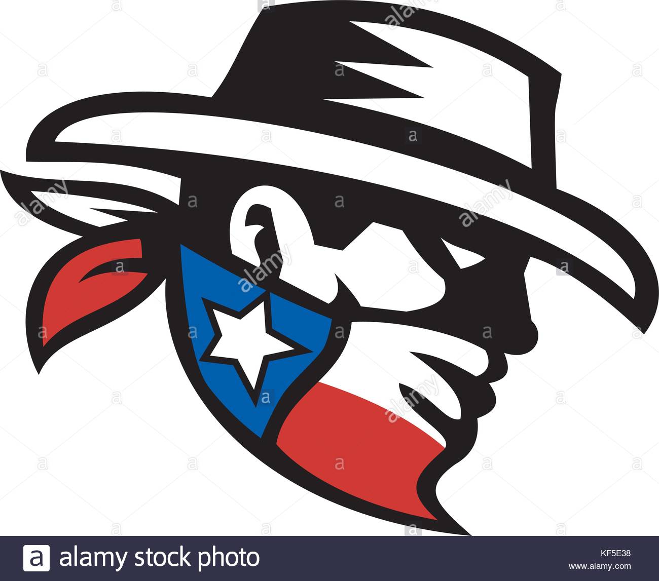 1300x1147 Bandana Stock Vector Images