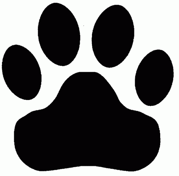 611x600 Texas State Bobcat Paw