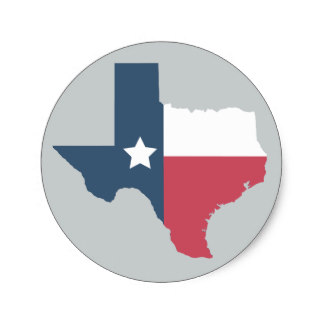 324x324 Texas State Flag Stickers Zazzle