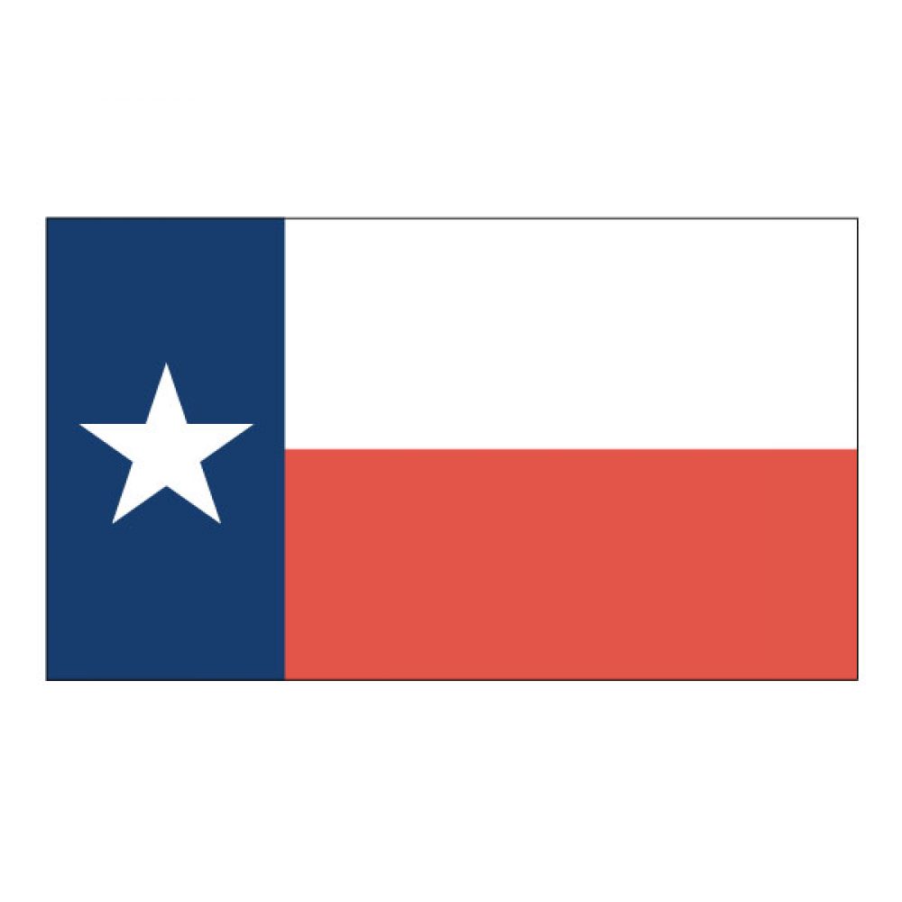 1000x1000 Texas State Flag