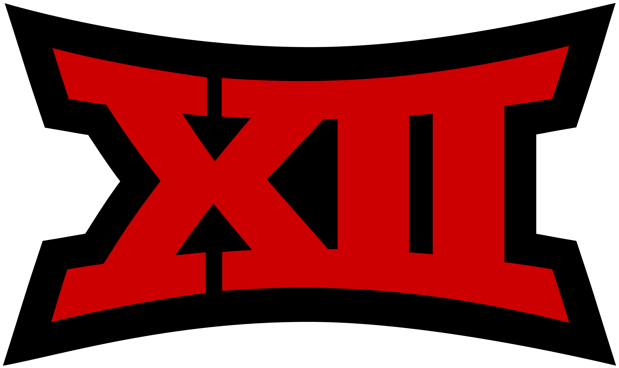 2000x1189 Filebig 12 Logo In Texas Tech Colors.svg