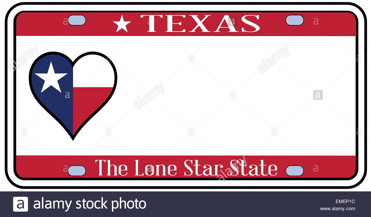 1300x763 Texas State License Plate Stock Vector Art Amp Illustration, Vector