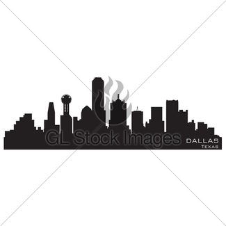 325x325 Austin, Texas Skyline. Detailed Vector Silhouette Gl Stock Images