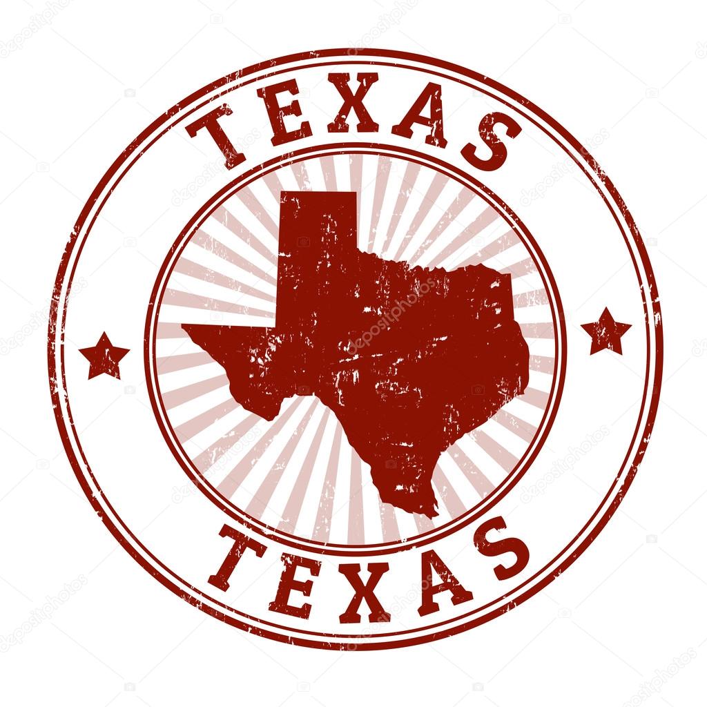 1024x1024 Texas Stamp Stock Vector Roxanabalint