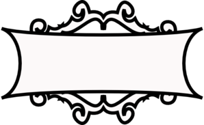 298x183 Black Frame Clip Art