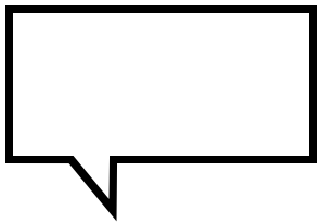 297x207 Text Bubble Box 4 Left Clip Art Download