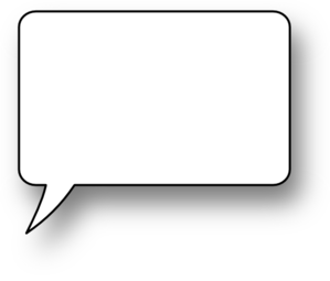 299x255 Speech Bubble Clip Art