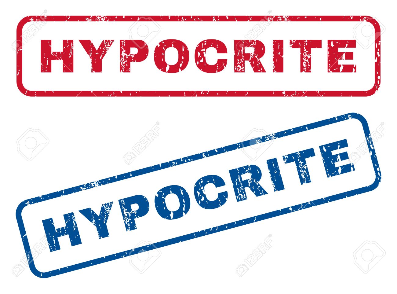 1300x962 Hypocrite Text Rubber Seal Stamp Watermarks. Vector Style Is