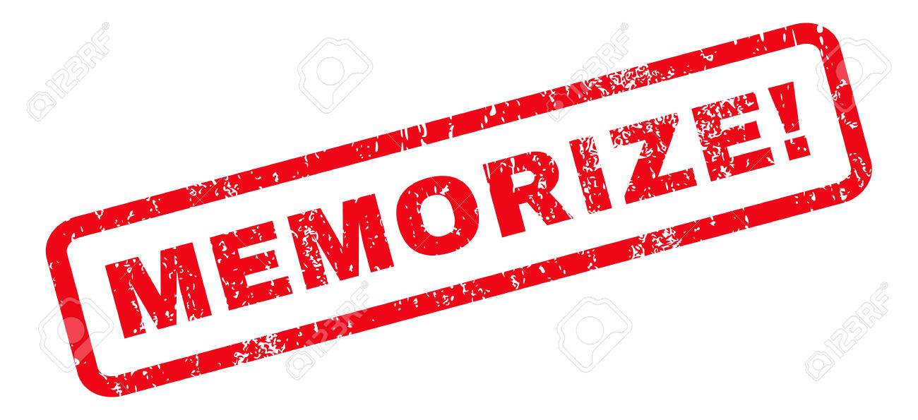 1300x595 Memorize! Text Rubber Seal Stamp Watermark. Caption Inside Rounded