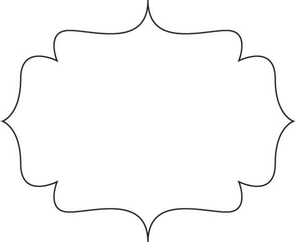 600x493 Text Shape Cliparts