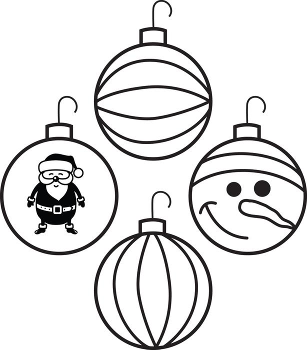 614x700 Fresh Design Christmas Ornaments Coloring Pages Free Ornament Page