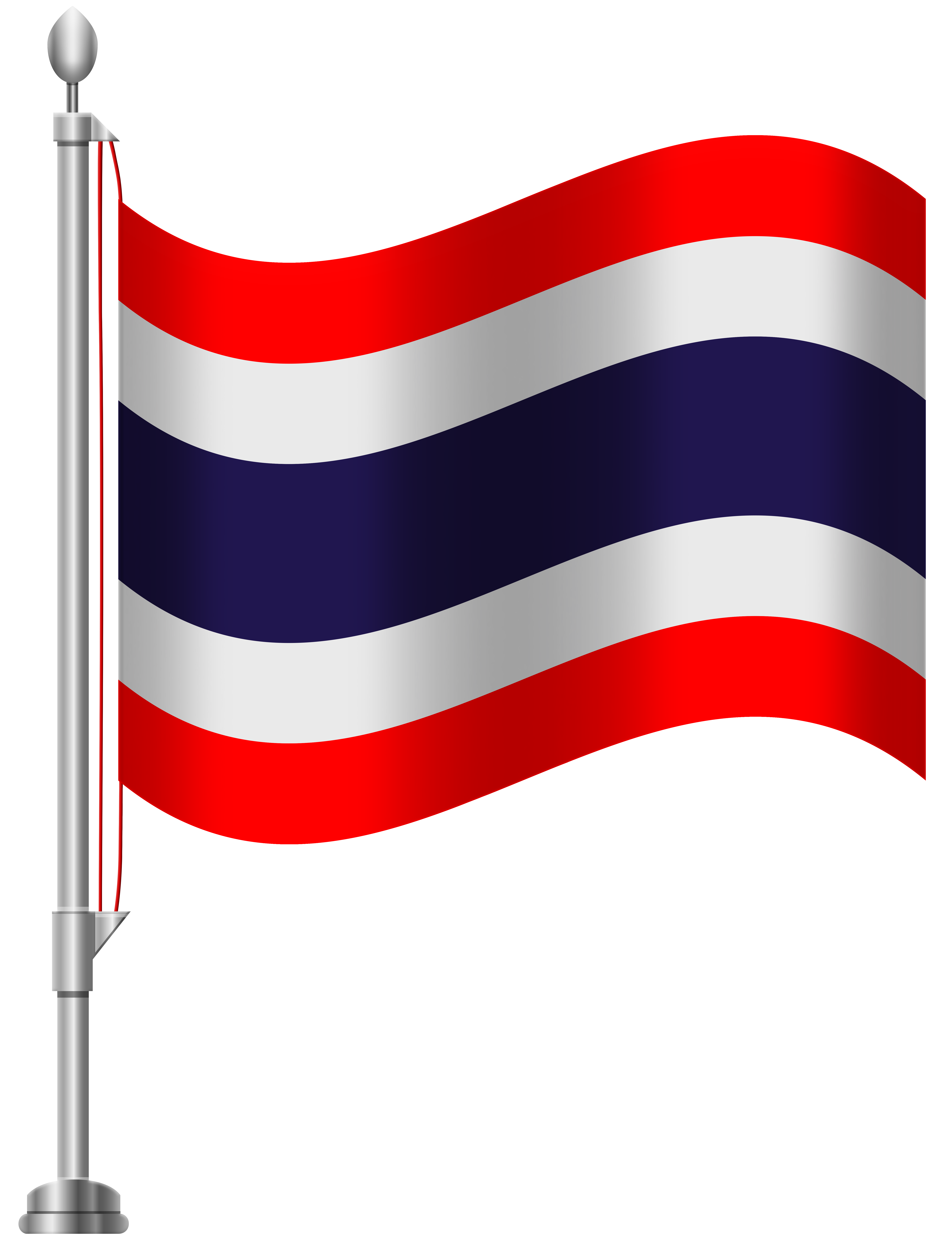 6141x8000 Thailand Flag Png Clip Art