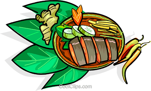 480x292 Thailand Food Royalty Free Vector Clip Art Illustration Vc111541