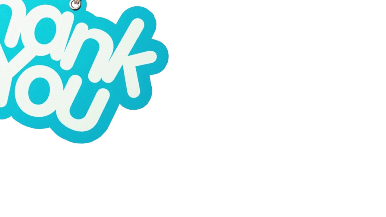 1280x720 Thank You Animation