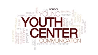 320x180 Thank You Animated Word Cloud, Text Design Animation. Kinetic