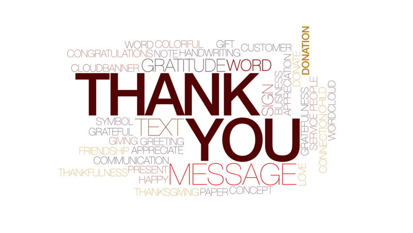 852x480 Animated Thank You Stock Footage Video Shutterstock