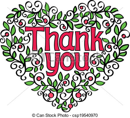 450x410 Thank You Heart Clip Art Clipart