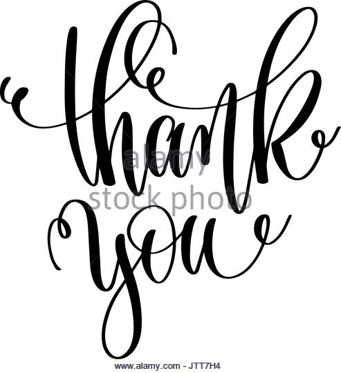 493x540 Thank You Letter Black And White Stock Photos Amp Images