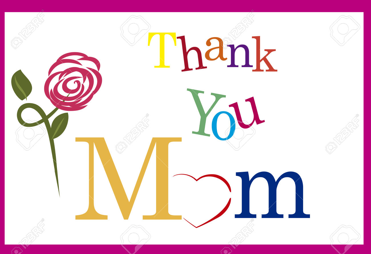 1300x890 Thank You Mother Clipart