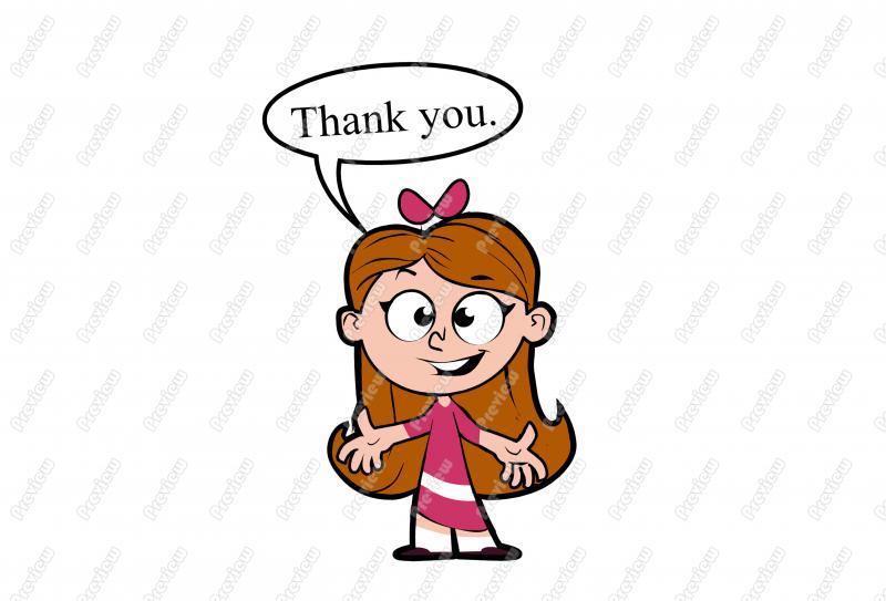 800x543 Cartoon Thank You Clipart, Free Cartoon Thank You Clipart
