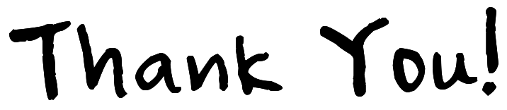 716x156 Thank You Black And White Twig Border Thank You Card Free Clipart