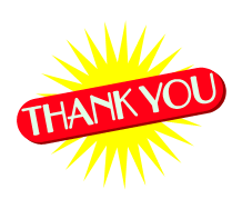 218x188 Thank You Black And White Clipart