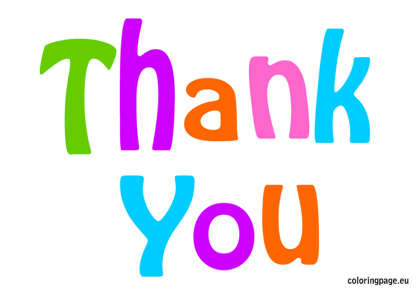 822x575 Thank You Clipart