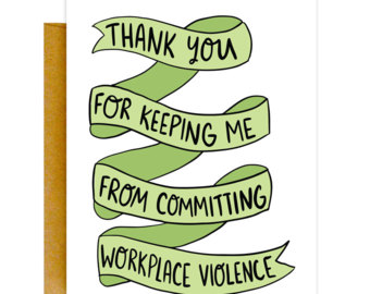 340x270 Boss Card Supervisor Thank You Card Funny Appreciation