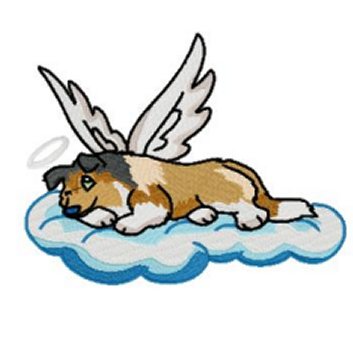 353x353 Graphics For Angel Dog Clip Art Free Graphics