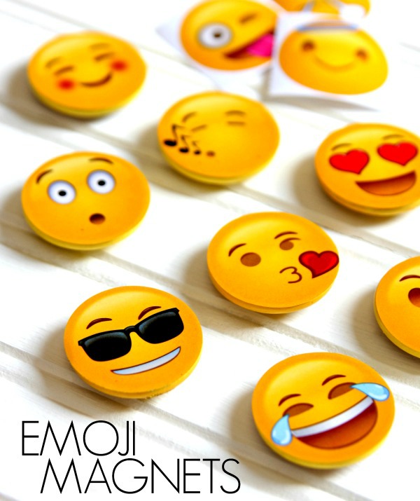 600x715 Fun And Easy Emoji Magnets