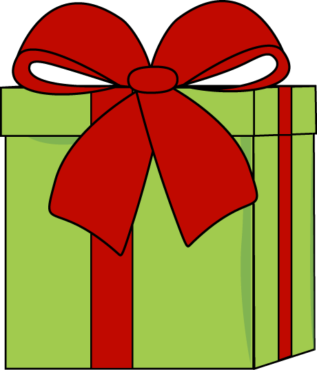 460x538 Gift Package Clipart