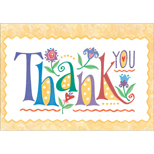 600x600 Thank You Card Images Cute Thank You Cards Blank Printable Thank