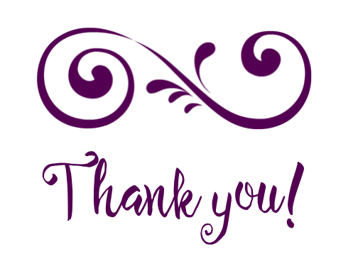 504x389 Free Printable Thank You Cards Purple