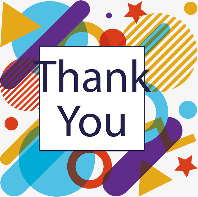 650x649 Color Geometry Rectangle, Thank You, Vector Png, Thank You