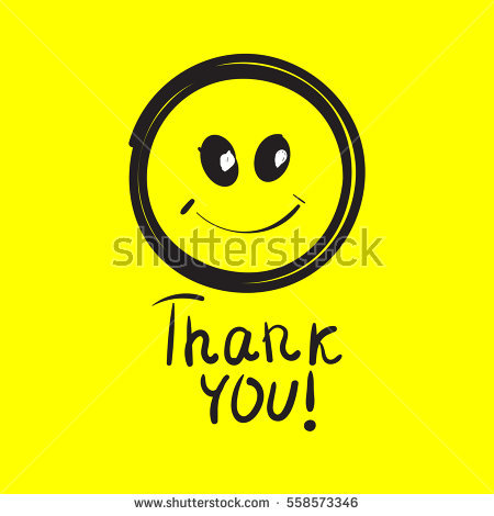 450x470 Drawn Smileys Thank You