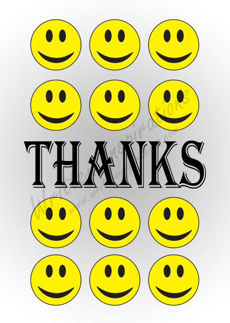 457x640 Thank You Cards