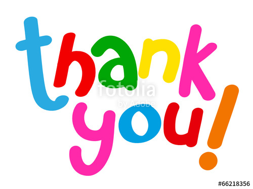 500x375 Thank You! Card (Thanks Very Much Message Greetings Gratitude