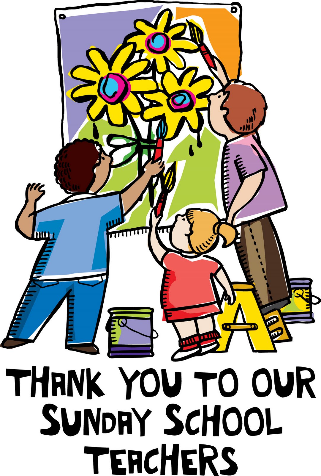 1081x1600 Thank You Very Much To Our Sunday School Teachers!! You'Re A God