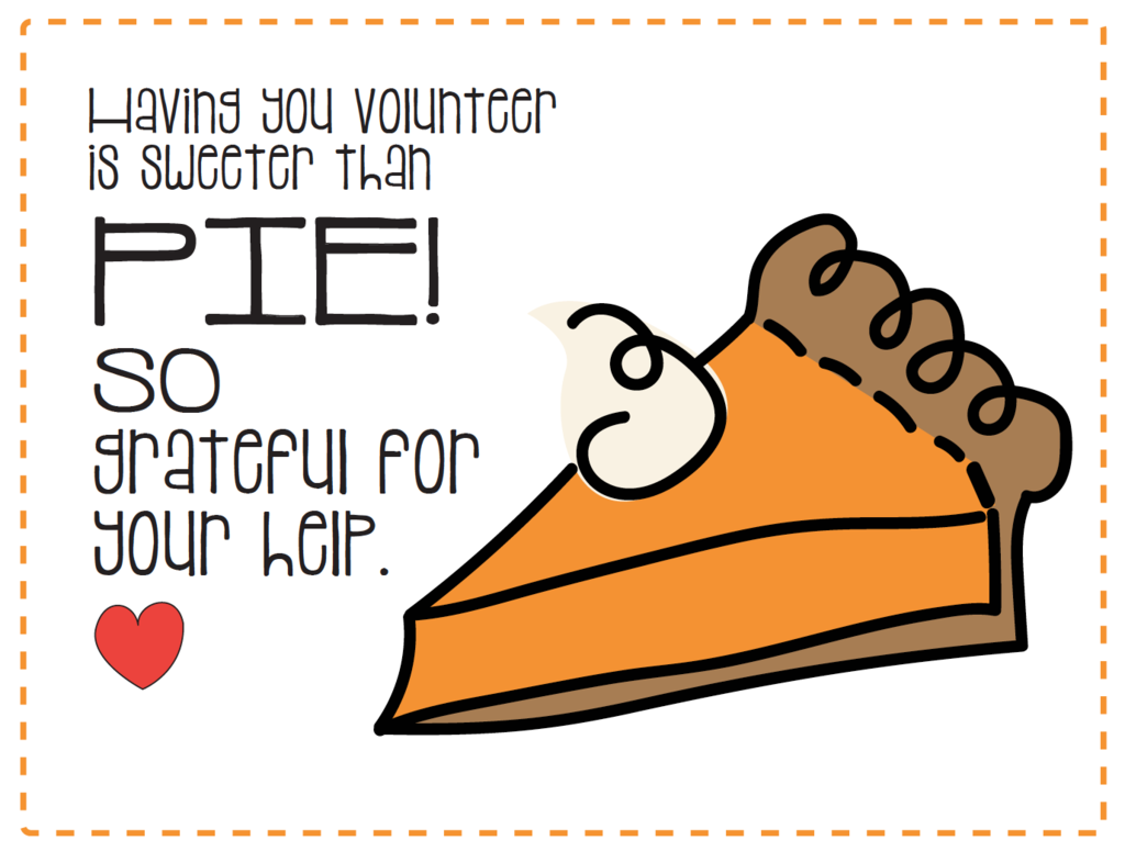 1024x786 Thanksgiving Thank You Notes For Volunteers Children's Ministry